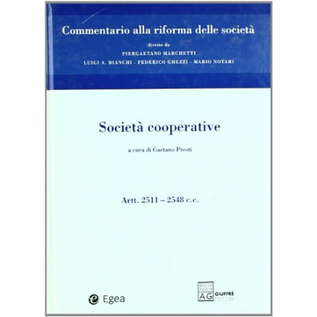 Società  cooperative. Artt. 2511-2548