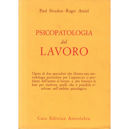 Psicopatologia del lavoro