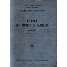 Ricerca sul diritto di famiglia