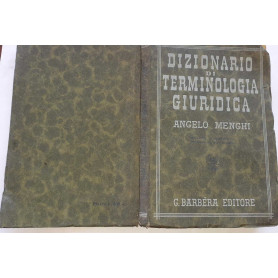 Dizionario di terminologia giuridica