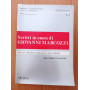 Scritti in onore di Giovanni Marcozzi