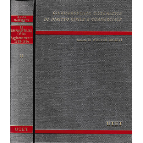 La responsabilità civile. Aggiornamento 1988-1996