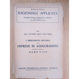 L' ordinamento contabile delle imprese di assicurazione