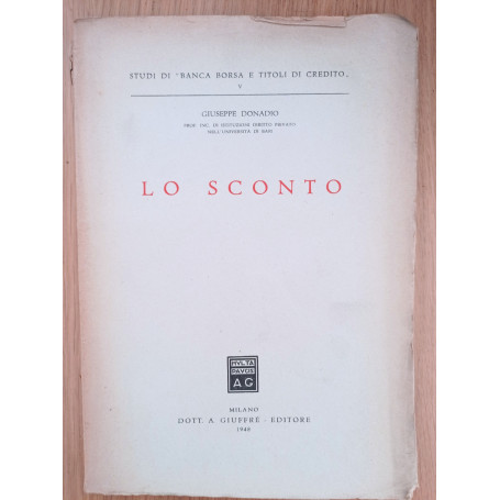 Lo sconto