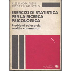 Esercizi di statistica per la ricerca psicologica