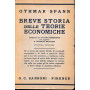 Breve storia delle teorie economiche