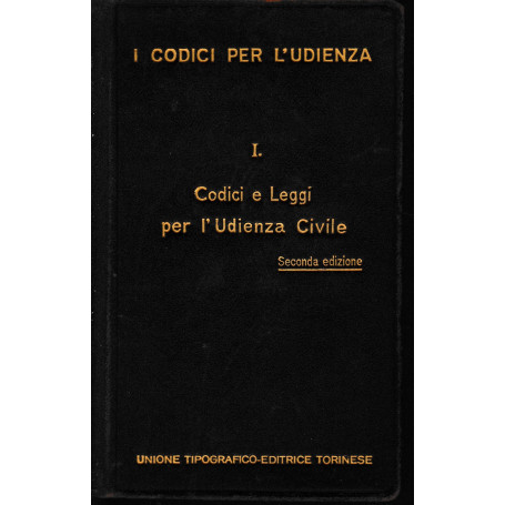 I codici per l'udienza