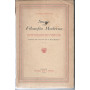 Storia della Filosofia Moderna (volume secondo)