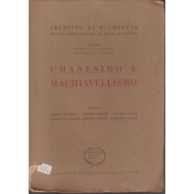 Umanesimo e Machiavellismo