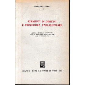 Elementi di Diritto e Procedura Parlamentare