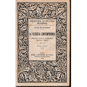 La filosofia contemporanea