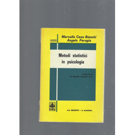 METODO STATISTICI IN PSICOLOGIA