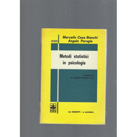 METODO STATISTICI IN PSICOLOGIA