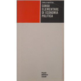 Corso elementare di economia politica.