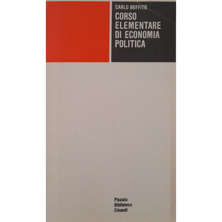 Corso elementare di economia politica.