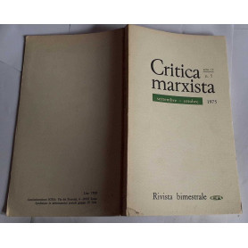 Critica marxista anno 13 n5