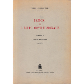 Lezioni di Diritto Costituzionale