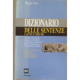 Dizionario delle sentenze latine e greche