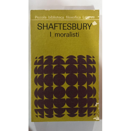 Shaftesbury. I moralisti