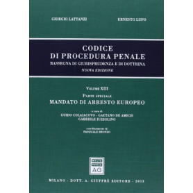 Codice Di Procedura Penale.  Vol. 13