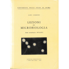 Lezioni di microbiologia : anno accademico 1974-1975