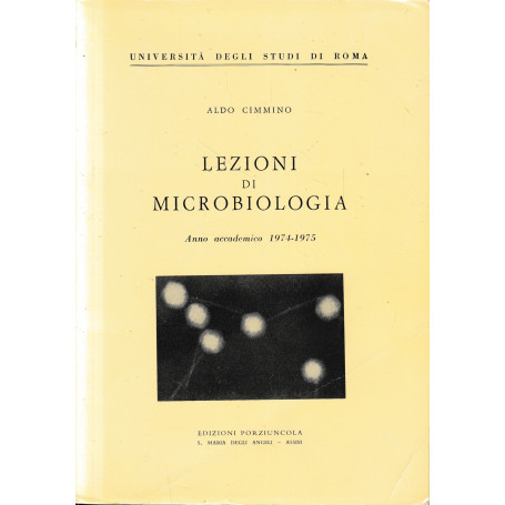 Lezioni di microbiologia : anno accademico 1974-1975