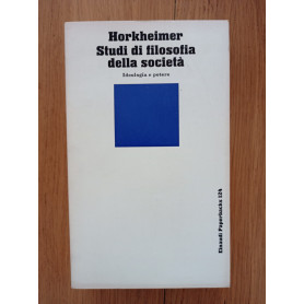 Studi di filosofia della società