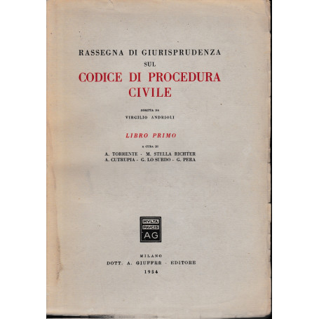 Rassegna di giurisprudenza sul Codice di Procedura Civile