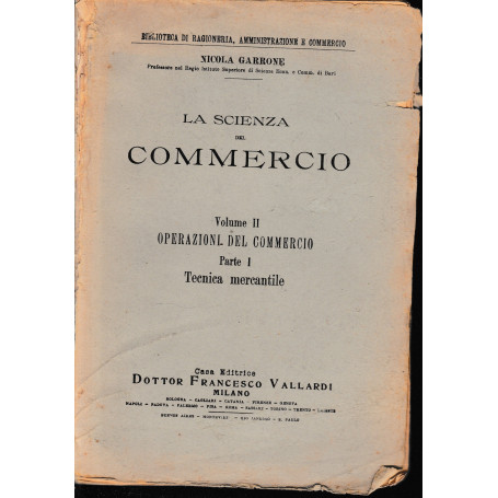 La scienza del commercio