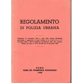 Regolamento di Polizia Urbana