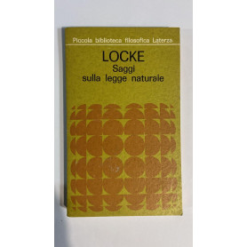 John Locke. Saggi sulla legge naturale