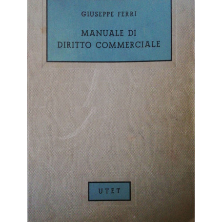 Manuale di diritto commerciale