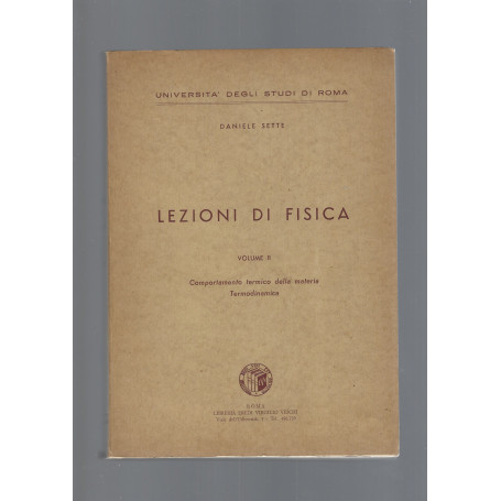 LEZIONI DI FISICA