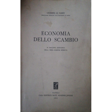 Economia dello scambio