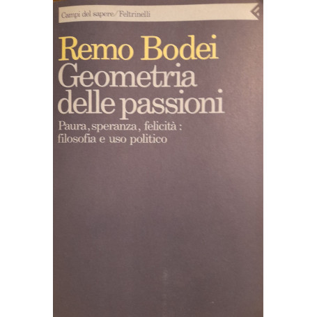 Geometria delle passioni. Paura