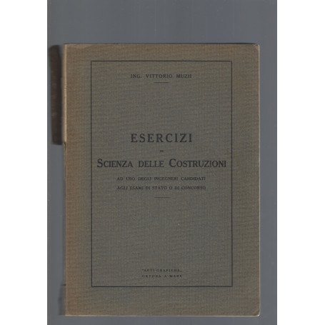 ESERCIZI DI SCIENZA DELLE COSTRUZIONI