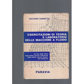 ESERCITAZIONI DI TEORIA E LABORATORIO DELLE MACCHINE A FLUIDO
