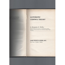 AUTOMATIC CONTROL THEORY
