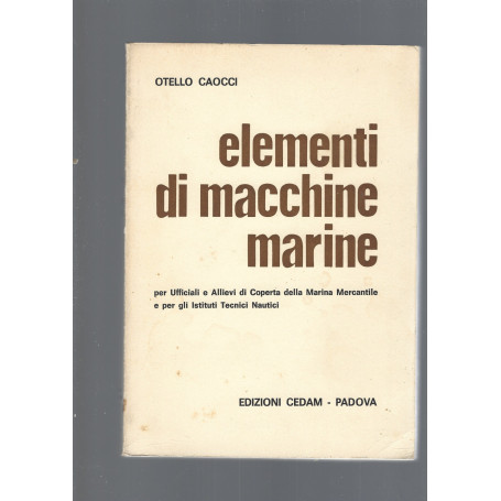 ELEMENTI DI MACCHINE MARINE