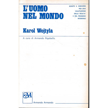 L'uomo nel mondo