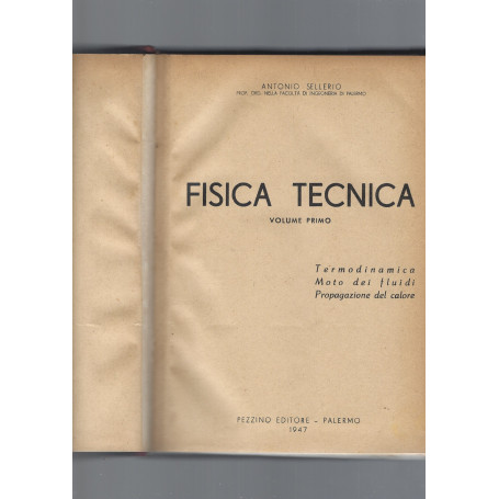 FISICA TECNICA  vol I