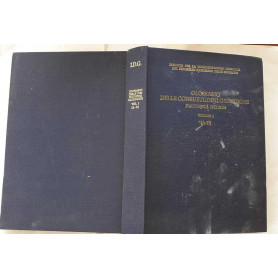 Glossario delle consuetudini giuridiche dall'unita' d'Italia. Volume I. (A-D)