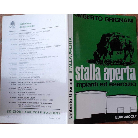 Stalla aperta impianti ed esercizio