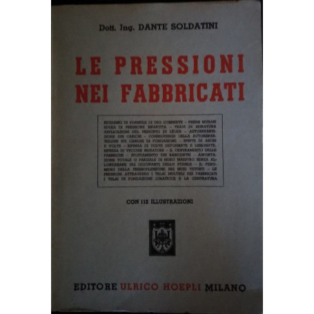 Le pressioni nei fabbricati