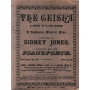 The Geisha -   A story of a tea house A japanese musical play