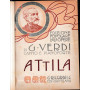 Attila. - I Masnadieri. Edizioni popolari. Prima serie. Due volumi in unico tomo rilegati.