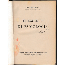 Elementi di Psicologia