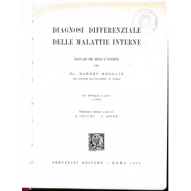 Diagnosi differenziale delle malattie interne