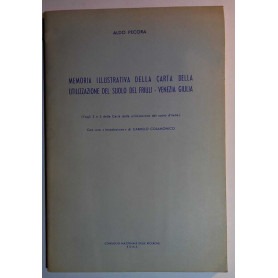Memoria ill.va della carta della utilizz.ne de suolo del Friuli-Venezia Giulia