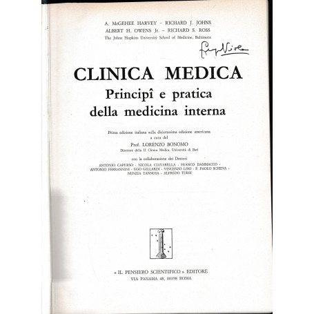 Clinica medica. Principi e pratica della medicina interna